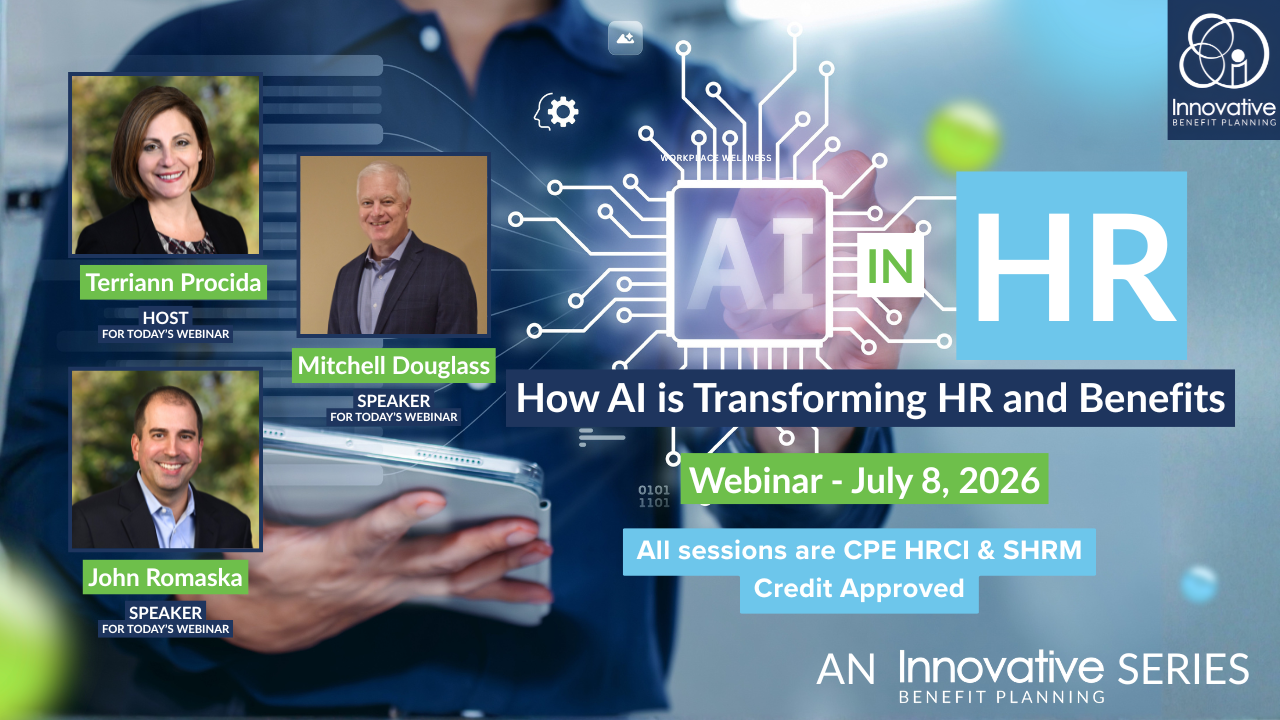 Ai in HR Webinar Series: Transforming the Future of Human Resources and Employee Benefits