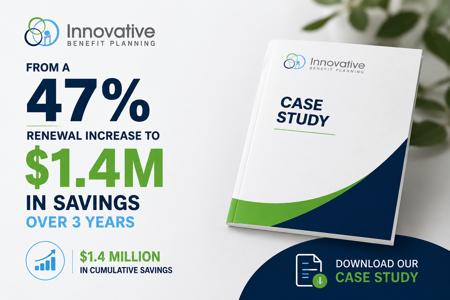 $1.4M Health Plan Savings Case Study | Innovative Benefit Planning