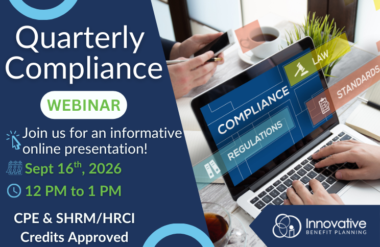 Quarterly Compliance Webinar - September 2026
