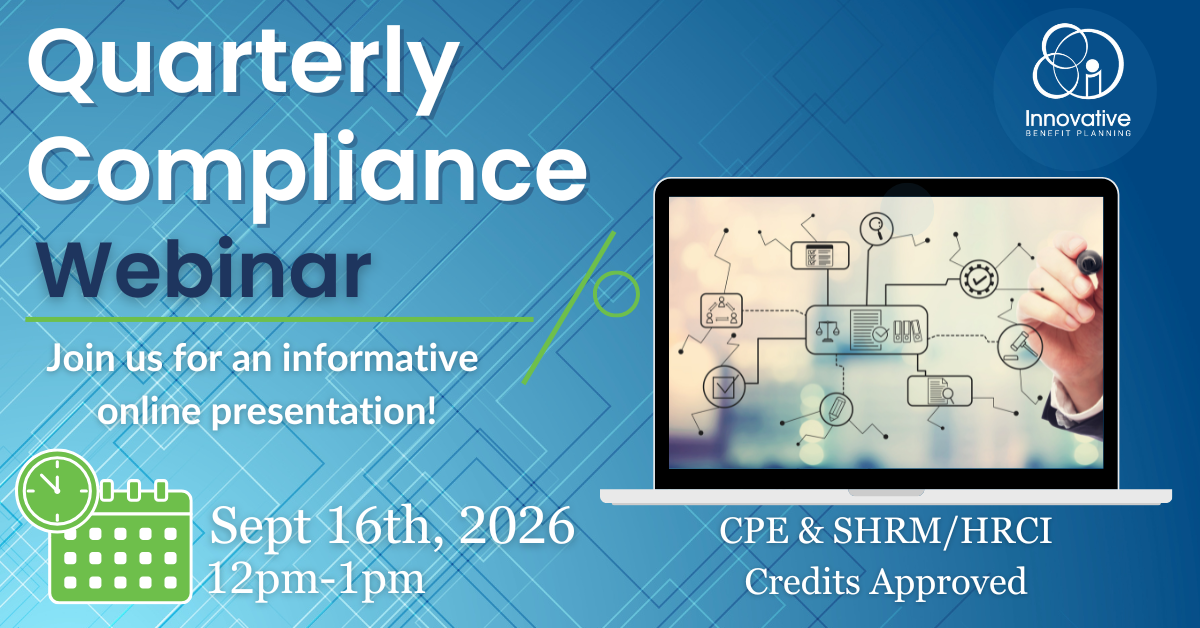 Quarterly Compliance Webinar - September 2026