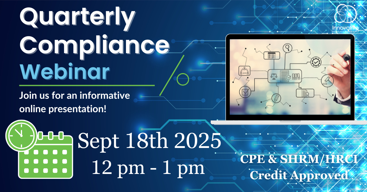Quarterly Compliance Webinar - September 2025