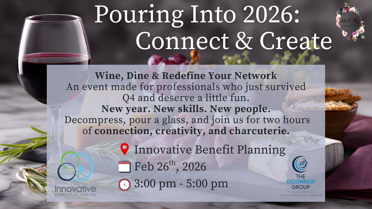 Pouring into 2026: Connect & Create