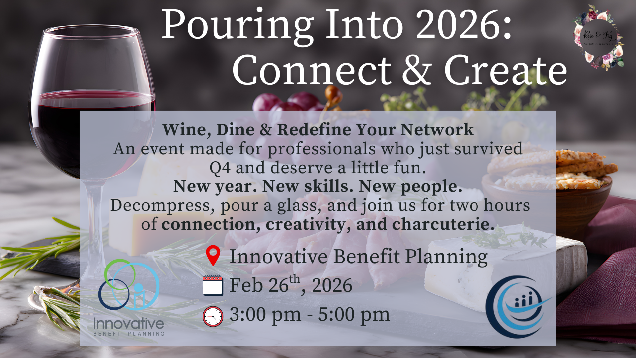 Pouring into 2026: Connect & Create