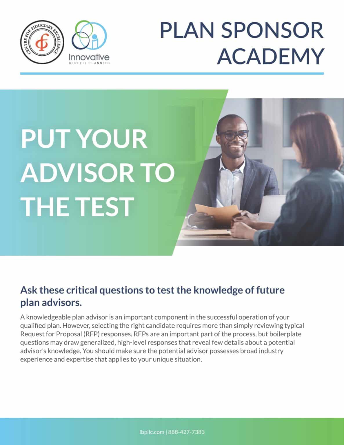 5 Critical Questions to Put Your Advisor to the Test