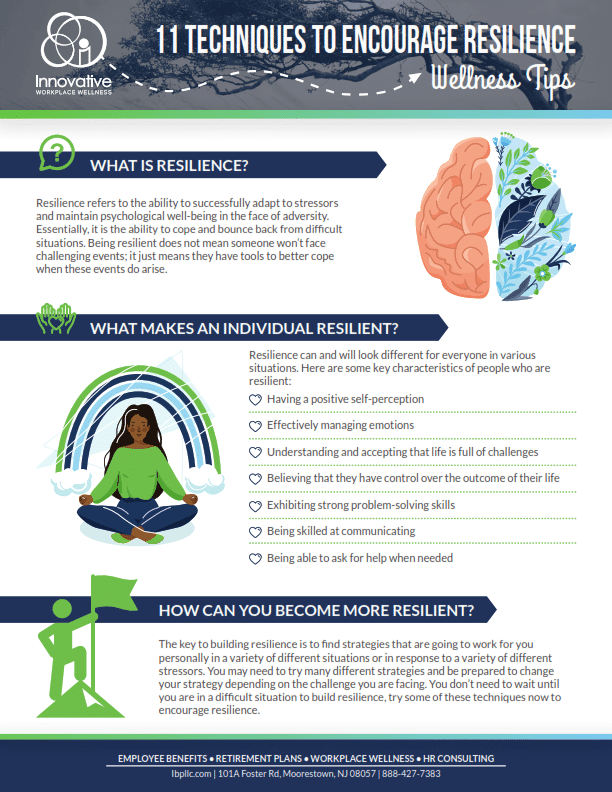 11 Techniques to Encourage Resilience