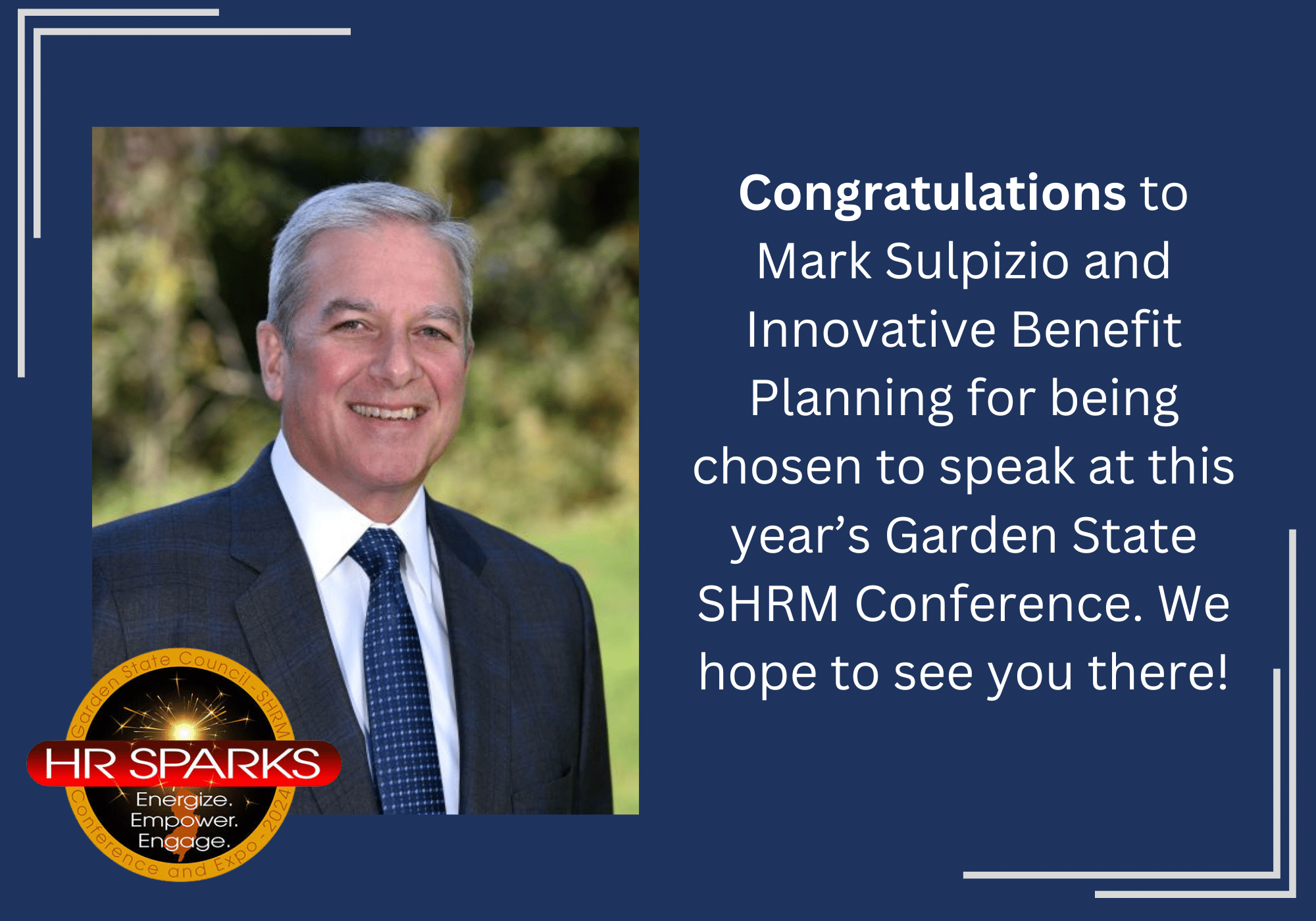 Innovative’s Mark Sulpizio to speak at Garden State SHRM Conference